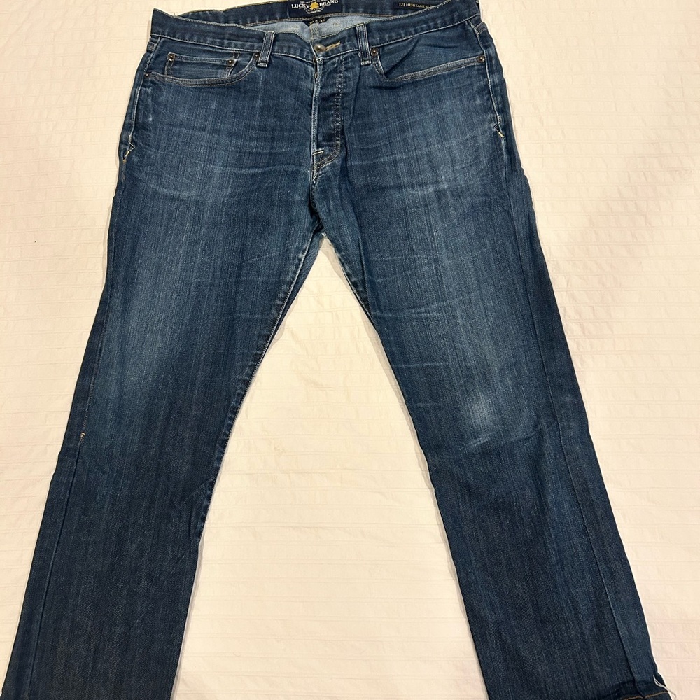 Lucky Brand Men's 121 Heritage Slim Straight Jeans